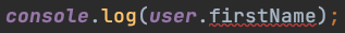 IDE highlighting of a TypeScript compilation error